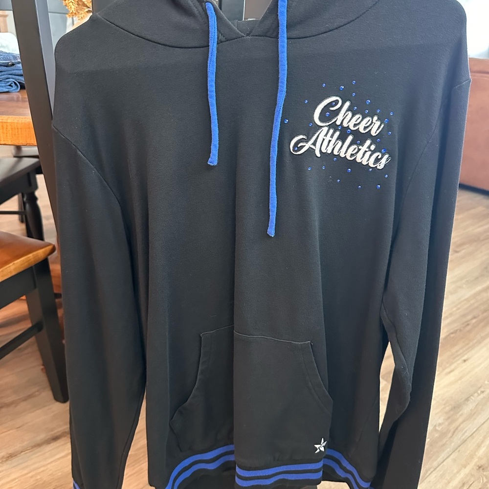 Cheer Athletics bling out hoodie
